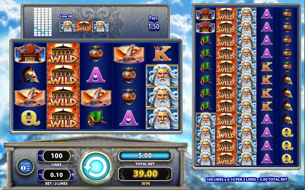 Zeus 1000 slot free play